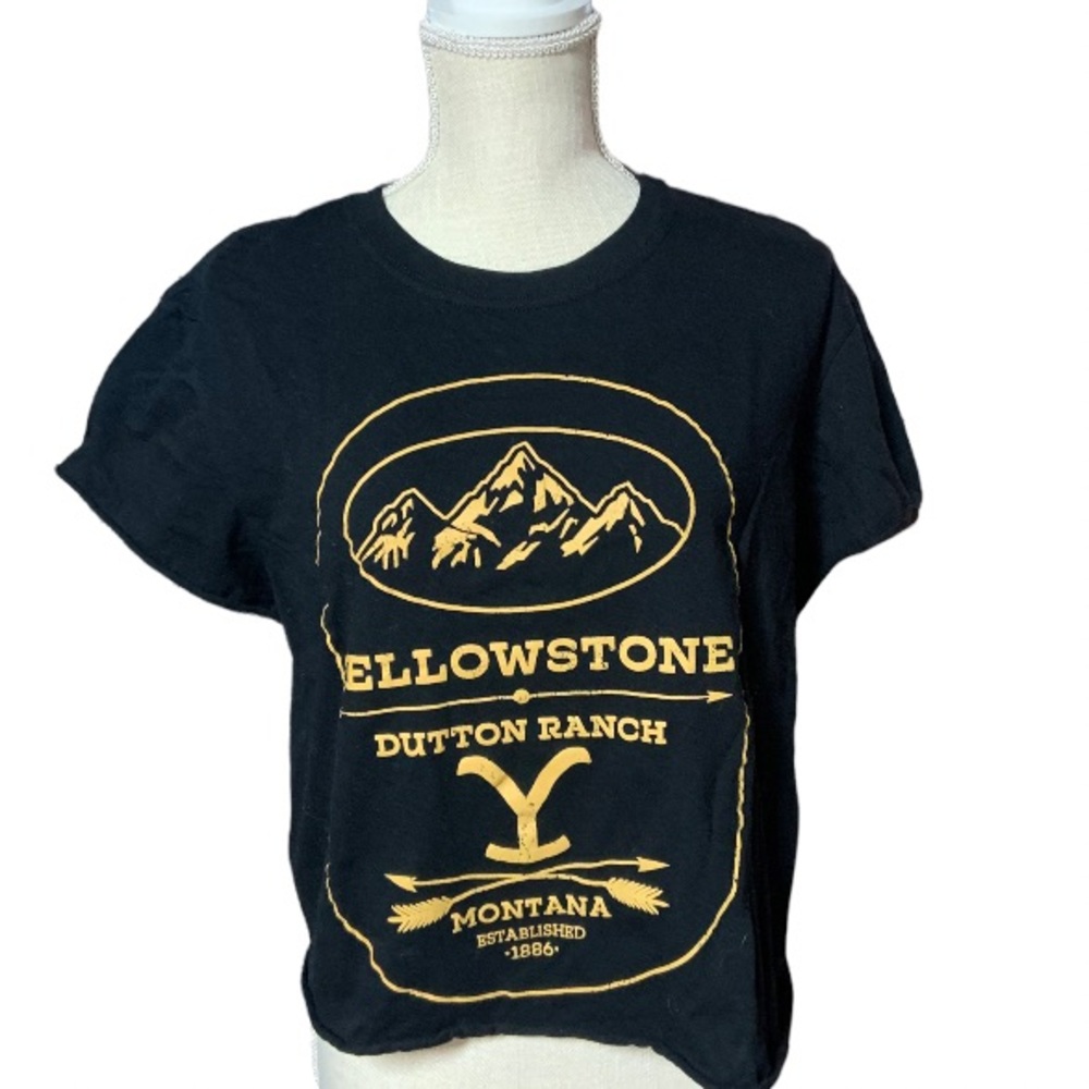 Yellowstone‎ Dutton Ranch cropped tee